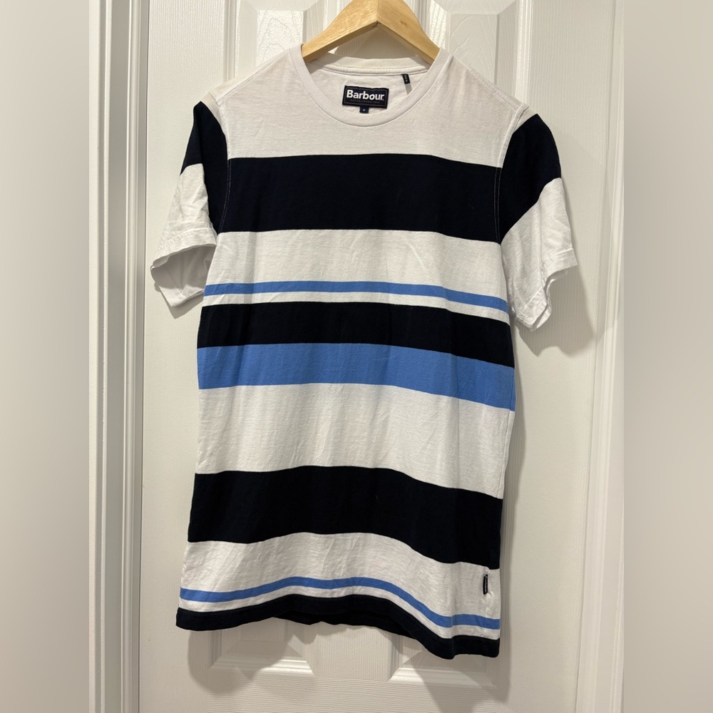 Barbour Men's Striped T-Shirt Small tailored fit * CLEAN OUT SALE